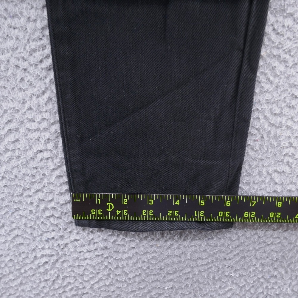 Gap‎ Girlfriend Jeans 28 Tall Black Womens Distressed Ripped Denim NEW - Picture 15 of 16